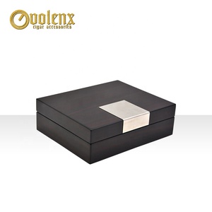 <span class=keywords><strong>Caja</strong></span> con placa de Metal OEM, WLJ-0316 de madera de ébano <span class=keywords><strong>Rectangular</strong></span>, Vintage, <span class=keywords><strong>MDF</strong></span>, 15-20 días, marca OEM, terciopelo, venta al por mayor - Product Image 2