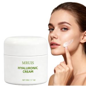 <span class=keywords><strong>Crema</strong></span> Hidratante <span class=keywords><strong>Facial</strong></span> con Ácido Hialurónico y Escualano, Complejo Rejuvenecedor Antiarrugas que Refuerza la Barrera Cutánea, con Ceramidas - Product Image 1