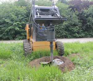 <span class=keywords><strong>Tarière</strong></span> <span class=keywords><strong>hydraulique</strong></span> 0510 pour toutes les marques de chargeuses compactes <span class=keywords><strong>Bobcat</strong></span>, excavatrices, perceuse à terre, perceuse à sol - Product Image 4