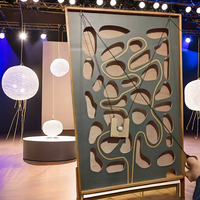 Labyrinthe boule roulante tirant corde dribble jeu interactif de construction d'équipe jeu de décrochage jeux de carnaval jeux