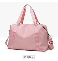 Haute qualité mode unisexe luxe fermeture à glissière lettre motif étanche Oxford conception personnalisée voyage sac polochon