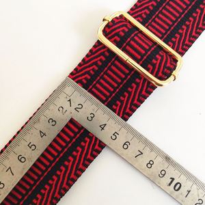 Stylish 5cm <b>Replacement</b> Crossbody Purse Straps Strong Embroidered Guitar Belt for Handbag - Product Image 4
