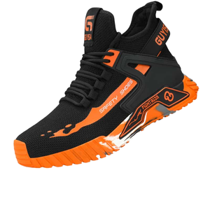 Zapatos de Baloncesto para Hombre 2025, Antiolor, Suaves, Transpirables, con Puntera de Acero, Antiaplastamiento, Antipinchazos, Zapatos para Hombres - Product Image 1