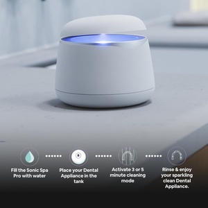 ODM 200ml Ultrasonic Denture Cleaner Factory Custom Dental Pod Ultrasonic Cleaner for Retainer Mouth Guard Aligner Braces - Product Image 3
