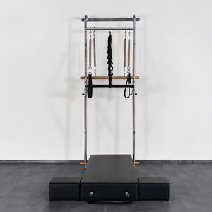Unità da Parete per Allenamento Pilates e <span class=keywords><strong>Yoga</strong></span>, Macchina Reformer per Modellare il Corpo, Torre da Parete per Studio Domestico - Product Image 3