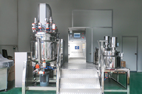 Machine de fabrication d'émulsion sous vide, pour anime la crème cosmétique, Lotion de Gel, gelée de pétrole, bonne qualité, ml
