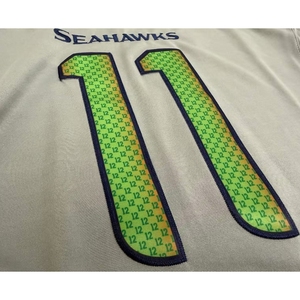 Camiseta de Fútbol Americano de los Seattle Seahawks para Hombre, Serie Rivalidades 2025, Poliéster Cosido # 11 Smith-Njigba # 10 Kupp # 21 - Product Image 2
