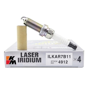 <span class=keywords><strong>KM</strong></span> PREMIUM AUTO PARTS Iridium Platinum Bujía ILKAR7B11 4912 Ajuste para Infiniti Hyundai Kia Nissan - Product Image 2