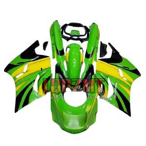 ZZR1100 pour <span class=keywords><strong>KAWASAKI</strong></span> <span class=keywords><strong>NINJA</strong></span> ZX-11R vert noir ZX 11R 11 ZX11 R ZX11R <span class=keywords><strong>90</strong></span> 91 92 56No.16 ZZR 1100 CC ZX-11 1990 1991 1992 Carénage - Product Image 1