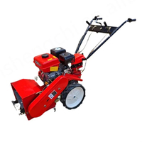 Désherbeuse rotative mini haute puissance 2/4 roues motrices, moteur diesel/essence, pour désherbage agricole et de pelouses, machine à rouler, fabrication chinoise