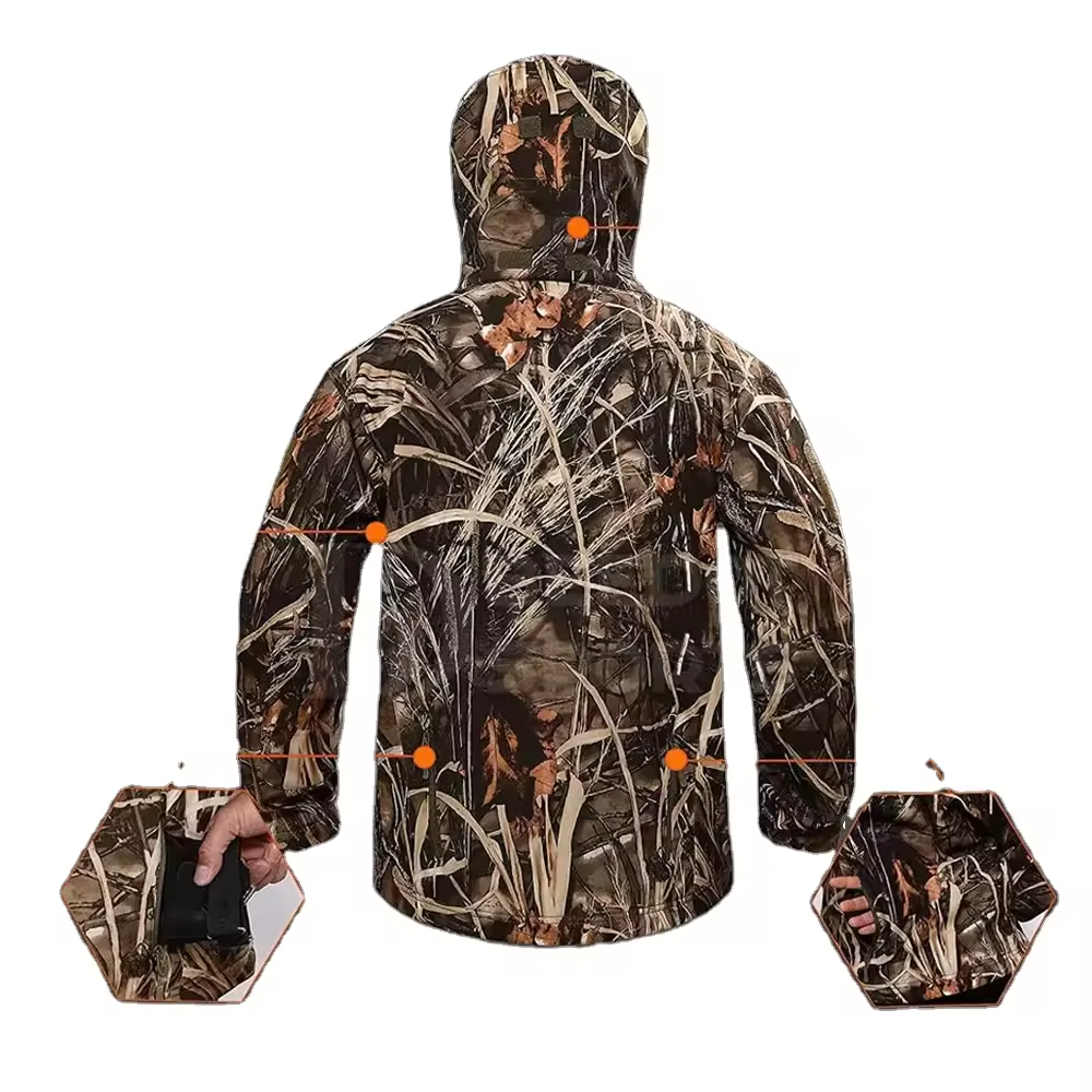 Vêtements de chasse de camouflage personnalisés en gros|