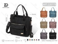 Borsa Tote Impermeabile da Donna in Poliestere Tinta Unita con Chiusura a Cerniera per Uso Quotidiano Tutte le Stagioni - Product Image 1