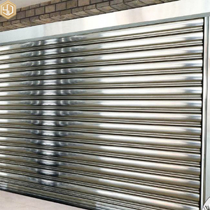 Heißer Verkauf: Modernes, diebstahlsicheres Rolltor aus pulverbeschichtetem Aluminiumlegierung mit 600 kg Tragkraft für den gewerblichen Einsatz - Product Image 4