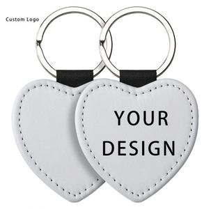 Eco-Friendly Stainless Steel <b>Keychains</b> with Custom Woven PU <b>Leather</b> Patterns Ideal for Festive Gifting - Product Image 1