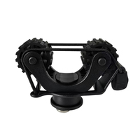 Pack unique de support de pagaie de kayak avec accessoire de poteau de montage sur piste Roto Grip pour accessoire d'artisanat de pêche en kayak standard