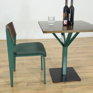 Chuyên Nghiệp Trung Quốc Hiện Đại Bắc Âu Phong Cách Mềm Mại Miếng Bọt Biển Đệm Ăn Uống Ghế Thép Khung Gỗ Nhà Hàng Ghế Cho Nhà Căn Hộ - Product Image 2