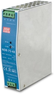 แหล่งจ่ายไฟ NDR-75-48 76.8W 48V แหล่งจ่ายไฟ1.6A บางและประหยัด - Product Image 6