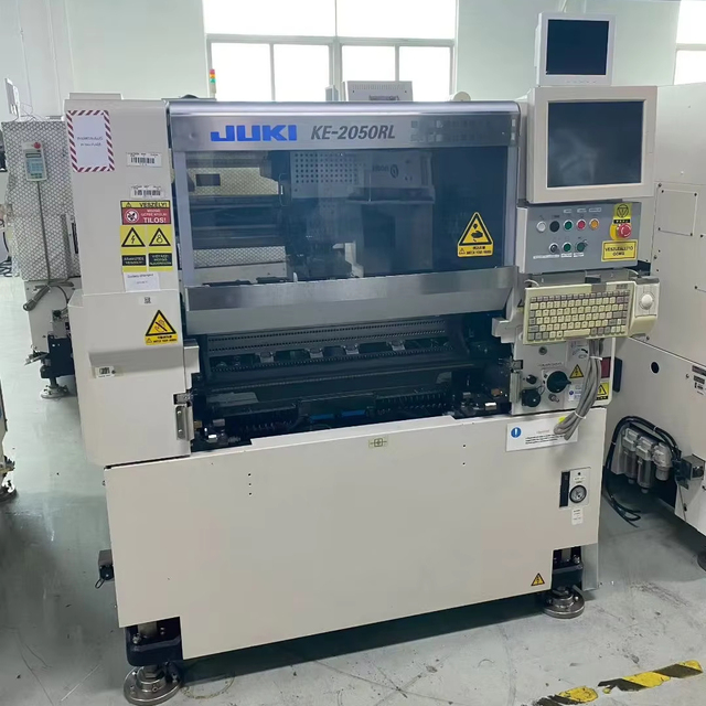 Used JUKI KE-2050RL SMT Pick and Place Machine High Speed PCB Placement Equipment LED Motor Mobile Electronics Production Line