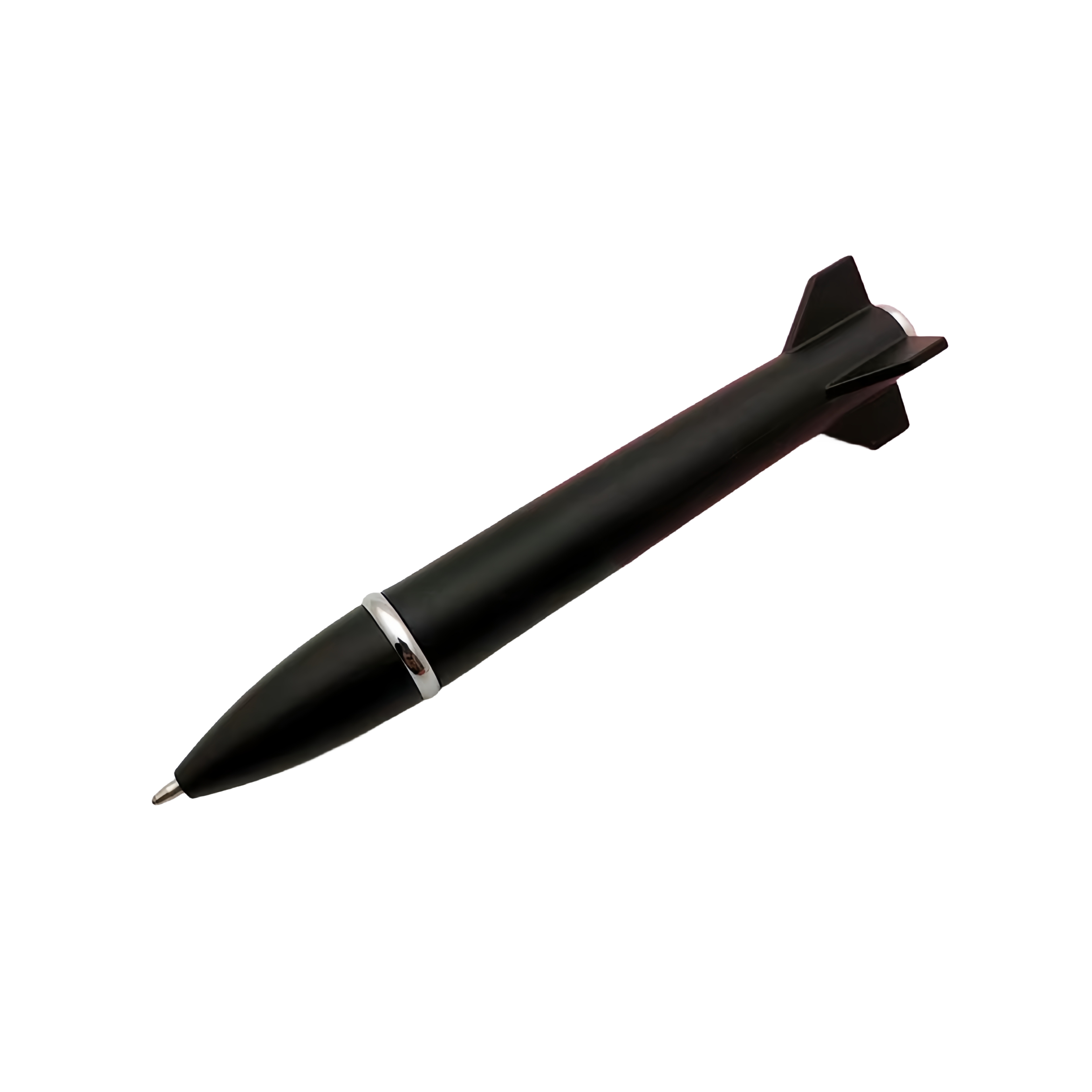 人気商品 カスタムロゴ入りLEDボールペン クリエイティブなロケット