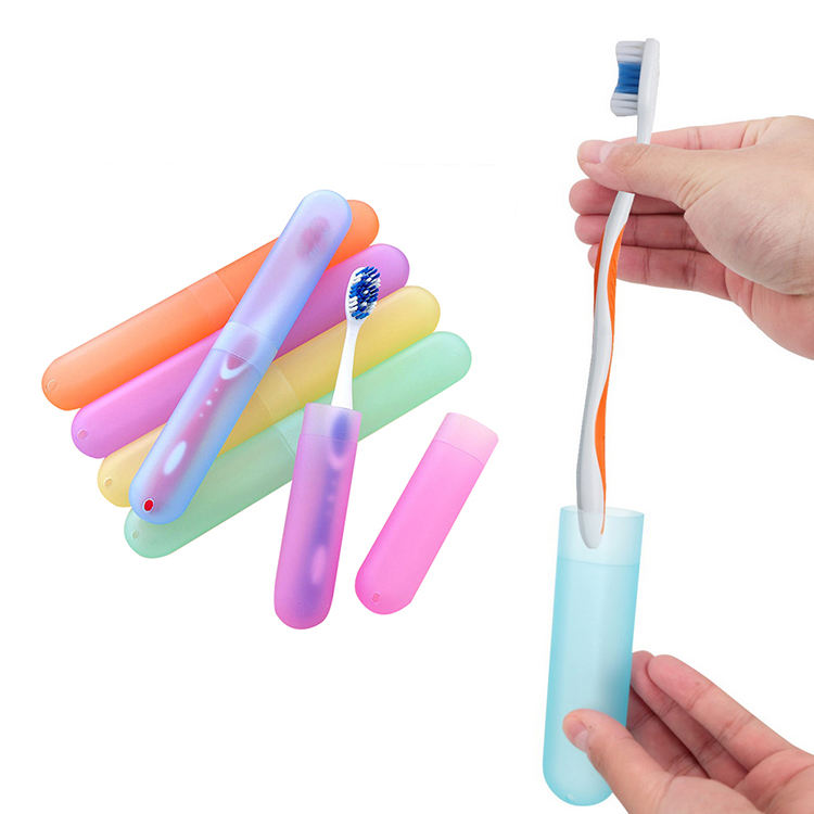 Toothbrush Protective Containers PlasticToothbrush Protection Organizer Random Color Box Toothbrush ...