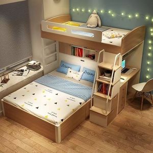 <span class=keywords><strong>Lit</strong></span> superposé en bois moderne et confortable <span class=keywords><strong>de</strong></span> haute qualité <span class=keywords><strong>avec</strong></span> armoire <span class=keywords><strong>de</strong></span> rangement pour enfants, durable pour la maison et l'hôtel - Product Image 3
