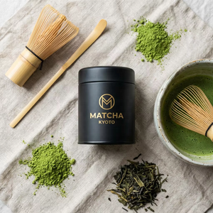 Boîte à thé matcha personnalisée, hermétique, avec couvercle à vis, en fer blanc de qualité alimentaire, vente en gros pour poudre de thé vert - Product Image 1