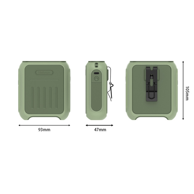 Waist Hanging Handheld Electric Portable Fan Outdoor Rechargeable Bladeless Mini Fan 4-Speed Clip Chain Wearable Household