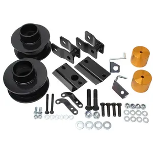 2.5" Front Strut Coil Spacer with Track Bar Relocation Bracket Suspension Lift Kit for 2011-2019 Ford F250/F350/F450 LK-127-F