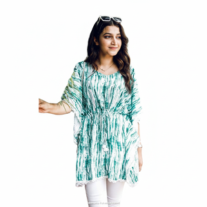 Recién llegado tejido Tie Dye cuello en V manga larga Bodycon suéter vestidos Elegante ropa de oficina mujer vestido Casual - Product Image 1