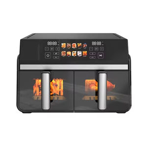 Freidora <span class=keywords><strong>de</strong></span> <span class=keywords><strong>aire</strong></span> <span class=keywords><strong>de</strong></span> acero inoxidable antiadherente para uso doméstico, pantalla colorida, freidora <span class=keywords><strong>de</strong></span> <span class=keywords><strong>aire</strong></span> profesional multifuncional, freidora <span class=keywords><strong>de</strong></span> <span class=keywords><strong>aire</strong></span> Digital <span class=keywords><strong>de</strong></span> 8,5L - Product Image 6