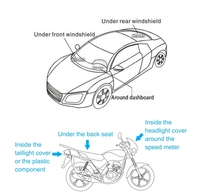 Système de suivi de véhicule GPS mini 2G Secumore Plus TK100N, traceur GPS GT06 précis, positionnement manuel GSM, visualisation sur PC des voitures