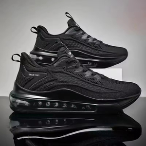 Fashion Breathable Soft Sole Lace up air Cushion Lightweight Basketball Sports Customized Men Running Shoes - Product Image 6
