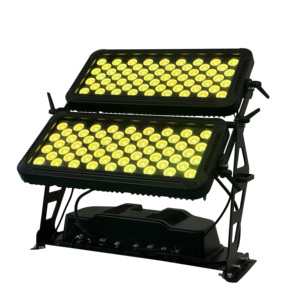 60 pezzi 10W RGB LED faretto esterno impermeabile IP65 Wall Washer luce Rgbw luce di colore della città luce di inondazione - Product Image 5