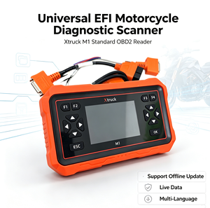 Escáner de Diagnóstico Universal para Motocicletas EFI Xtruck M1, Lector OBD2 Estándar, Compatible con Actualización Fuera de Línea y Datos en Tiempo Real - Product Image 1