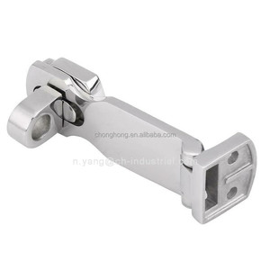 Loquet de trappe de <span class=keywords><strong>bateau</strong></span> en acier inoxydable 316, de qualité marine, avec œillet de <span class=keywords><strong>cadenas</strong></span> rotatif anti-tintement <span class=keywords><strong>pour</strong></span> yacht - Product Image 4