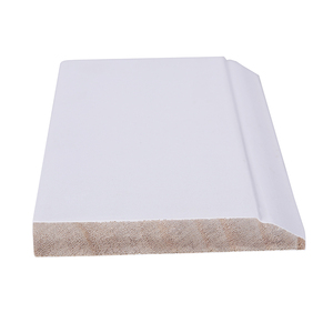 Hiện Đại Màu Trắng Primed Trang Trí Cửa Vỏ <span class=keywords><strong>Mouldings</strong></span> Nội Thất Gỗ MDF <span class=keywords><strong>PVC</strong></span> Nhựa Trong Nhà Sử Dụng Biệt Thự Vương Miện Đúc Mô Hình Số - Product Image 4