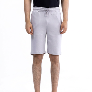 Pantalones Cortos Deportivos Personalizados para Hombre, Transpirables, de Algodón, Suaves, Sostenibles, Ecológicos, de Secado Rápido, con Cierre de Cordón, Casuales, Deportivos, Lisos - Product Image 1