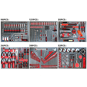 Kit Completo de Herramientas Mecánicas 488 Piezas, Banco de Trabajo para Taller de Reparación de Autos - Product Image 5
