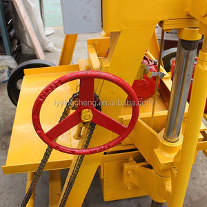 Mesin pembuat blok berongga beton QT40-3b mesin cetak bata peletak telur - Product Image 5