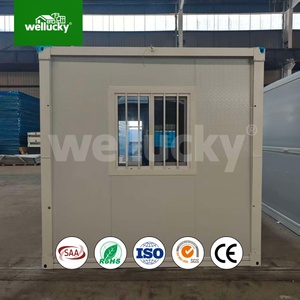Casa Contenedor Plegable Tipo X de 20 pies, Casa Modular Portátil de 20 pies, Instalación Rápida, Precio de Fábrica - Product Image 1