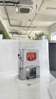 Commerciële sinaasappelpersmachine, automatische elektrische machine voor vers sinaasappelsap voor winkels en supermarkten