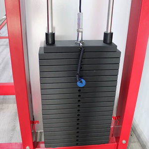 Ev spor salonu için toptan ticari fitnes ekipmanları aksesuarları çelik ağırlık yığını plakaları - Product Image 4