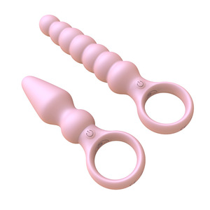 Vibratore Anale con Anello di Trazione per Uomo e Donna, Massaggiatore Prostatico, Giocattolo Sessuale per Sesso Sicuro - Product Image 3