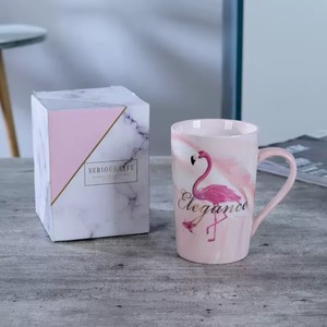 แก้วกาแฟเซรามิกคุณภาพสูงพร้อมฝาและช้อน พิมพ์ลายได้ตามต้องการ เหมาะสำหรับเป็นของขวัญวันแม่และวันเกิด ลดราคาพิเศษ - Product Image 3