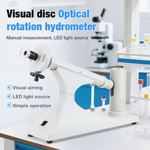 Novo Visual <span class=keywords><strong>Brix</strong></span> Refratômetro Rotação Óptica Hidrômetro Refratômetro Laboratório com Fonte de Luz LED - Product Image 4
