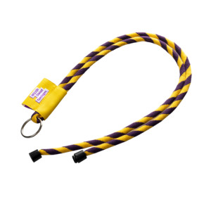 Miễn Phí Mẫu Điện Thoại Paracord Dây Nhựa Khóa An Toàn Khóa Dây Bông Vòng Dây Buộc Với Dệt Nhãn - Product Image 5