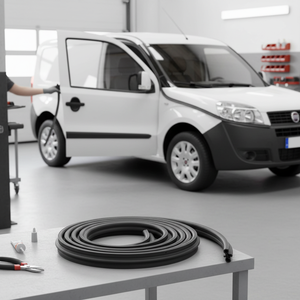 OEM Custom Automotive <b>Rubber</b> Door Seal Compatible Fiat Doblo 2001-2010 Custom Cutting Processed for Two Door Panelvan - Product Image 3