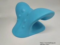 Appareil de traction chiropratique pour les épaules, relaxant, soulagement de la douleur, alignement de la colonne cervicale, oreillers de voyage en EVA pour le cou