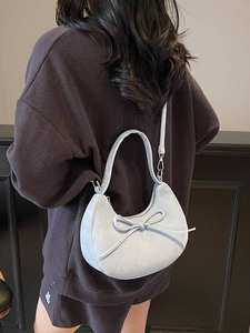 Bolso de hombro de gran capacidad con nuevo diseño, bolso de mano con lazo para mujer, nuevo bolso cruzado personalizado a la moda - Product Image 6