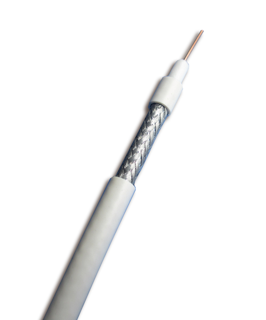 Cable Coaxial RG6 90% Al Trenzado Precio De Fabricante De Buena Calidad Para TV Satellite